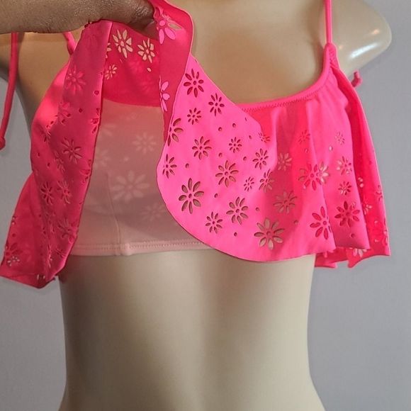 PINK Victoria's Secrets Small Petite Bikini Top - Picture 3 of 6